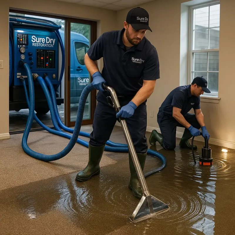 Water Extraction and Removal process in Jamestown, CA